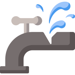 burst pipe icon